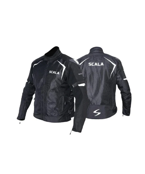 Scala Marvel V2 Riding Jacket - Black - Image 5