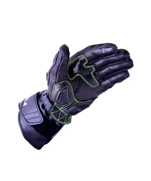 Scala Trekker Riding Gloves - Black Hi Viz - Image 3