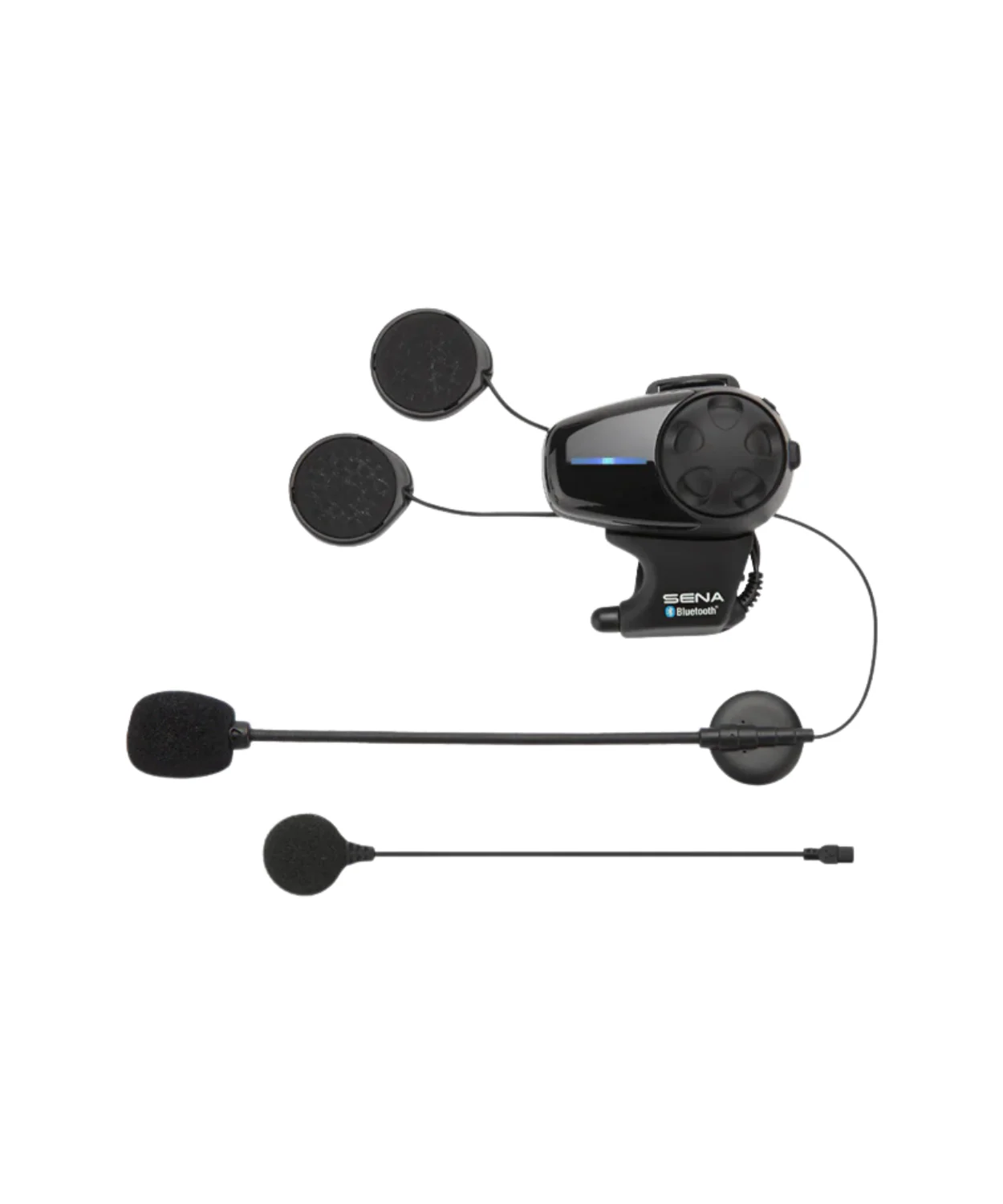 Sena SMH10 Dual Pack Bluetooth Headset and Intercom For Motorcycles With Universal Microphone Kit - Image 3