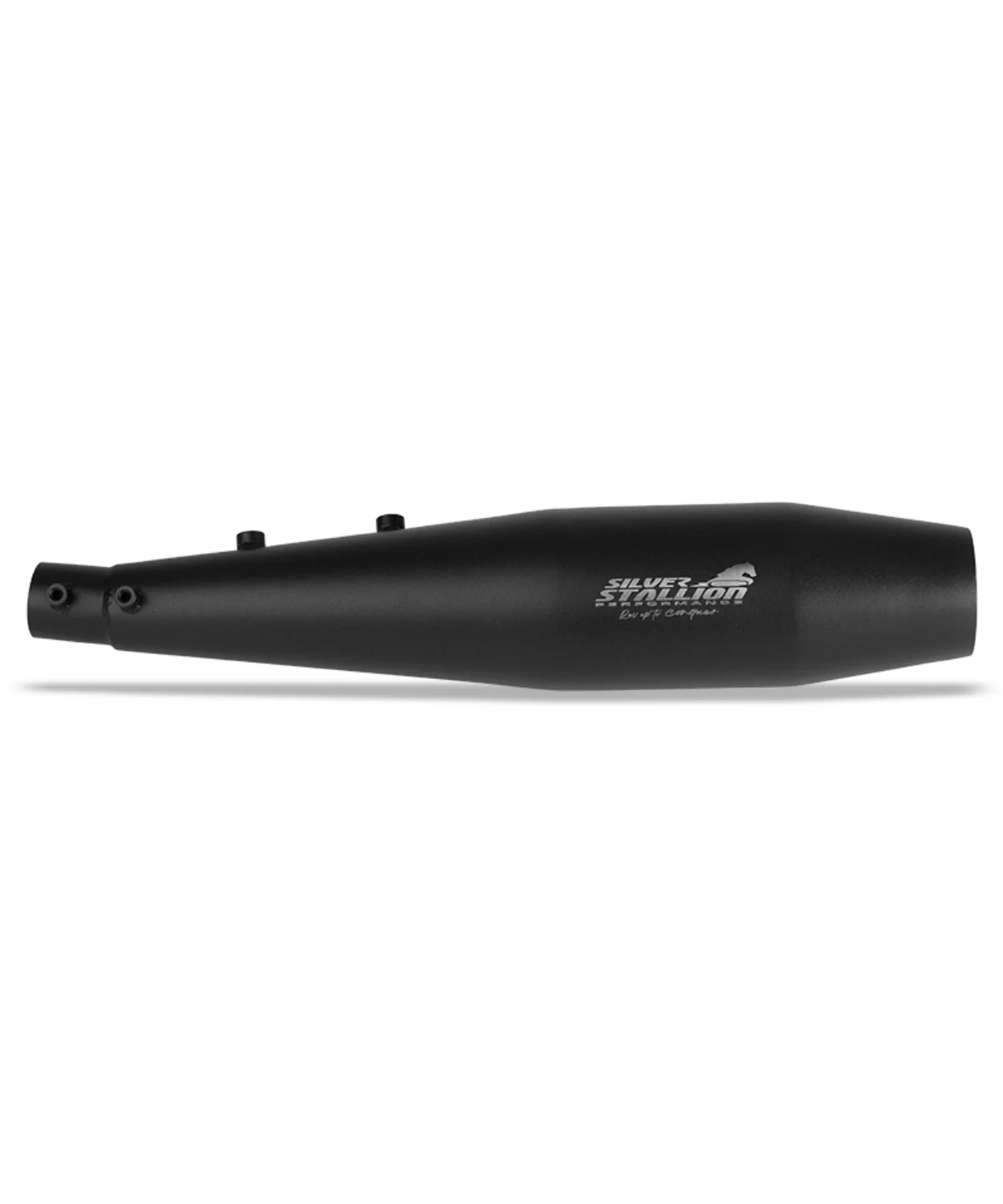 Silver Stallion Interceptor / GT 650 Twins Performance Exhaust Systems - Black Matt