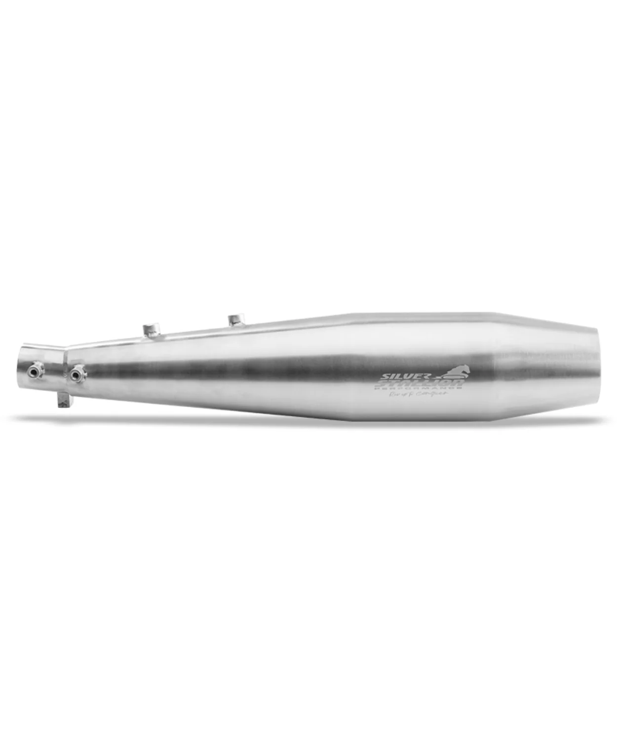 Silver Stallion Interceptor / GT 650 Twins Performance Exhaust Systems - Matt Brushed Finishes - Image 2