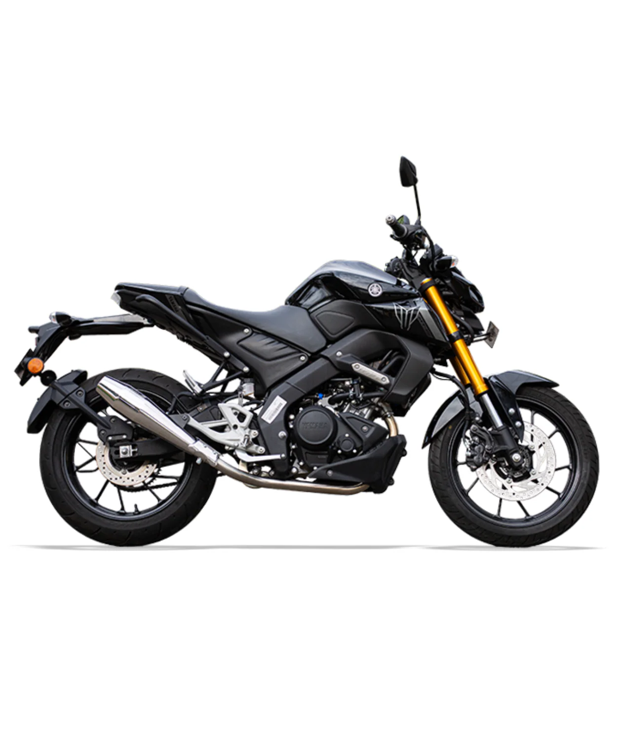 Silver Stallion Yamaha Strom M15 Full System Performace Exhaust - Silver