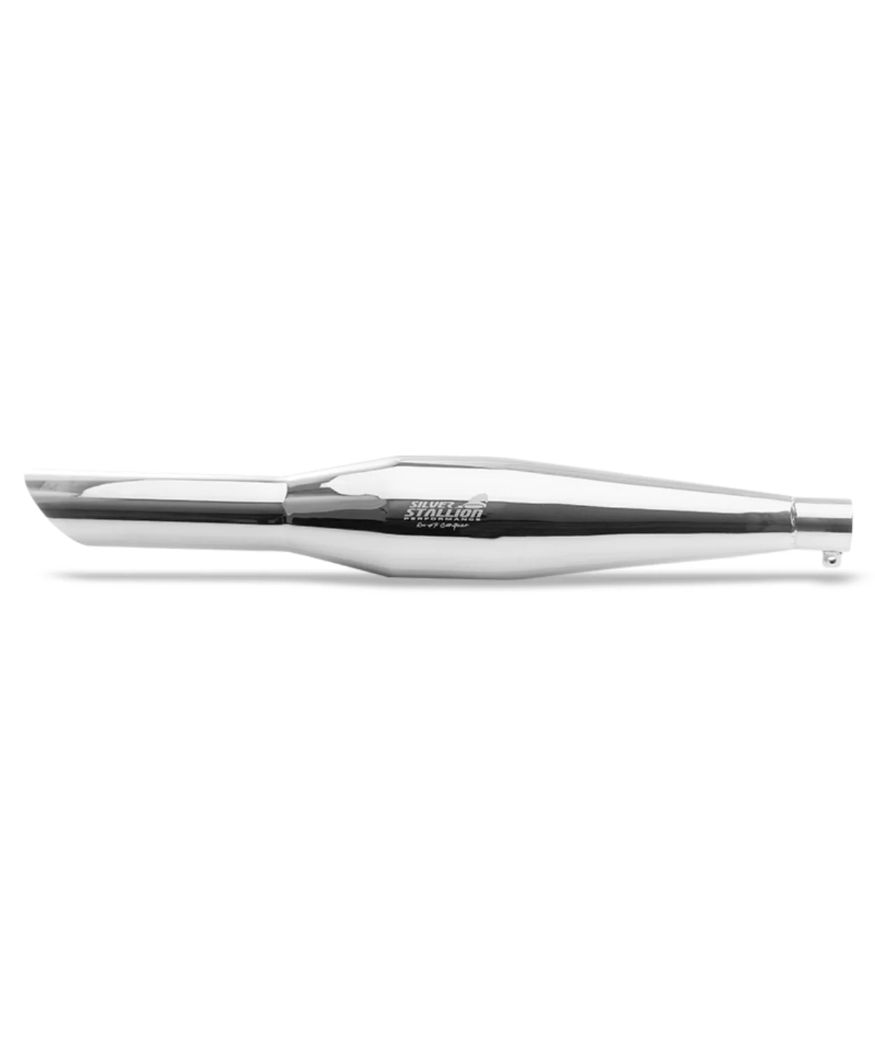Silver Stallion RE Classic / Thunder Bird Sturdy Performance Exhaust Systems - Silver