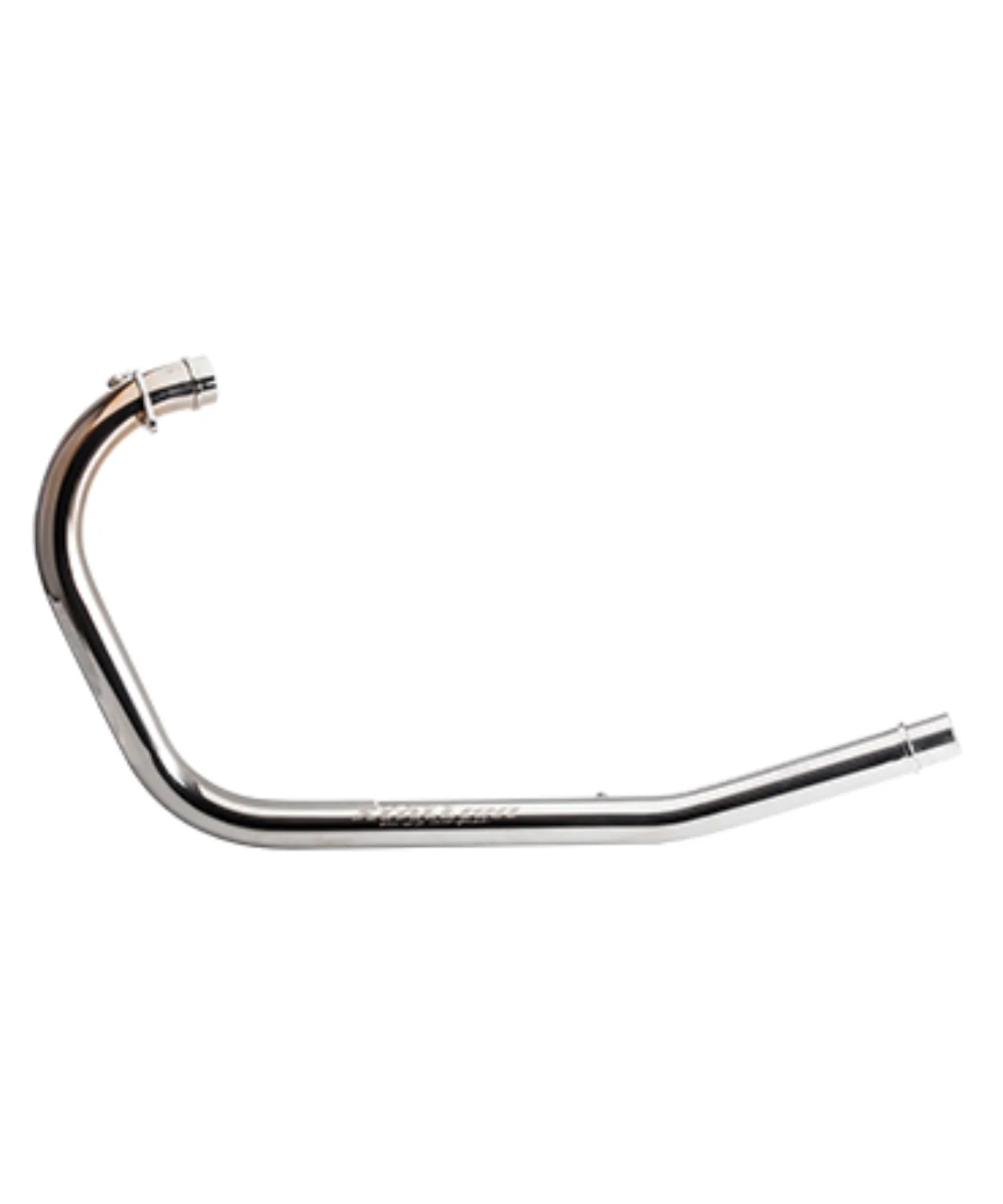 Silver Stallion RE Interceptor / GT 650 Free Flow Bend Pipe - Silver