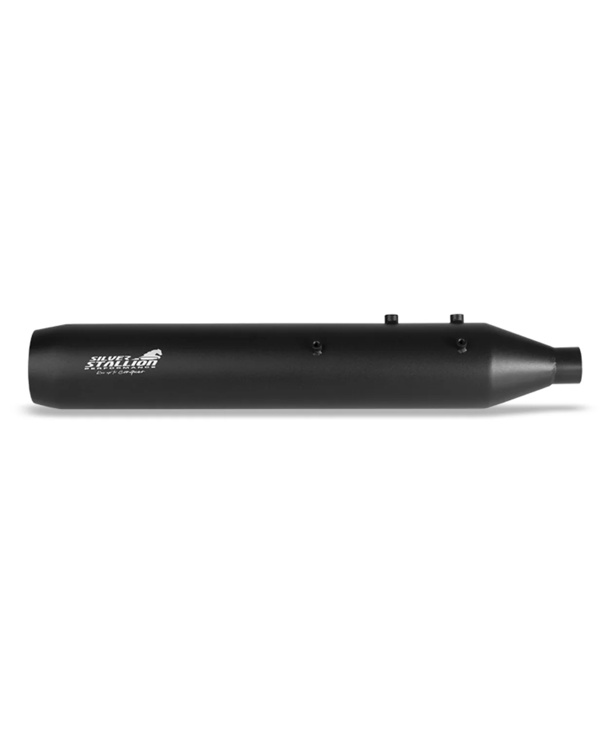 Silver Stallion RE Shotgun Roadking Performance Exhaust Systems - Black Matt - Image 2