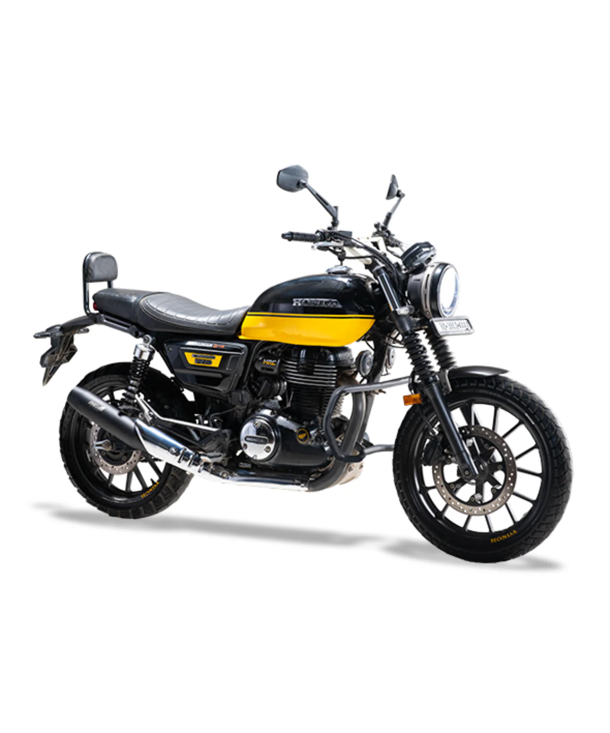 Silver Stallion Honda Drift CB 350 Rs Performance Exhaust System - Black Matt - Image 2