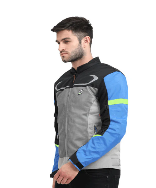 Solace Air-X Motorcycle Riding Jacket L2 - Blue - Image 3