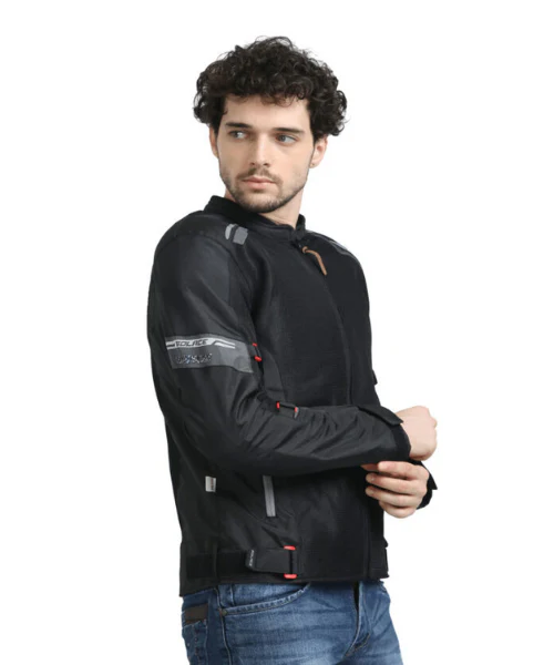 Solace AIR-X V3 Riding Jacket - Black Grey - Image 3