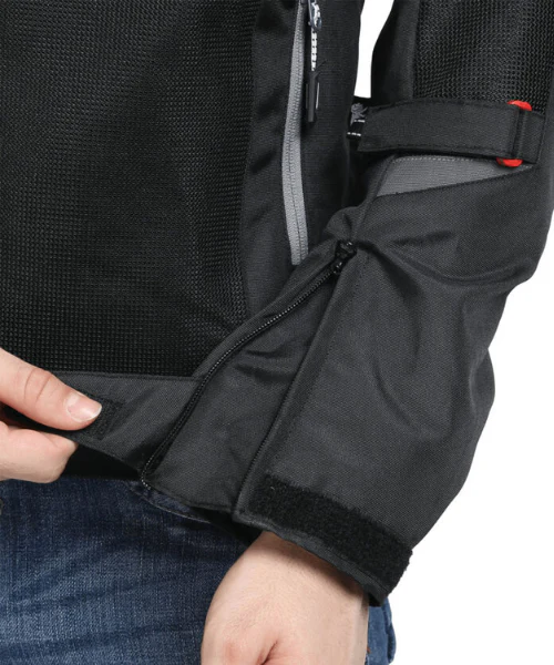 Solace AIR-X V3 Riding Jacket - Black Grey - Image 5