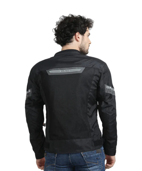 Solace AIR-X V3 Riding Jacket - Black Grey - Image 8