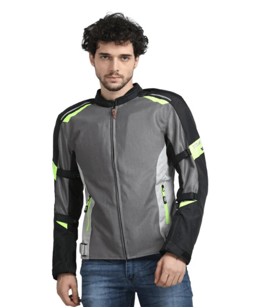 Solace AIR-X V3 Riding Jacket - Black Neon - Image 2