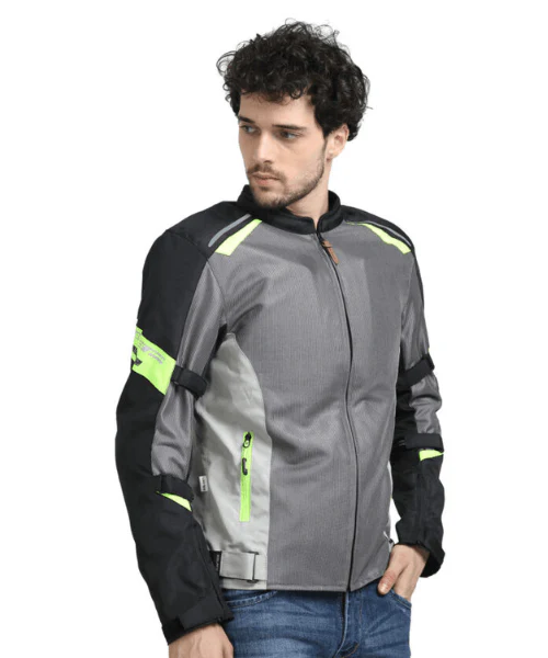 Solace AIR-X V3 Riding Jacket - Black Neon - Image 3