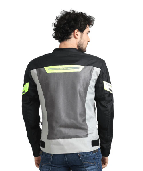Solace AIR-X V3 Riding Jacket - Black Neon - Image 7