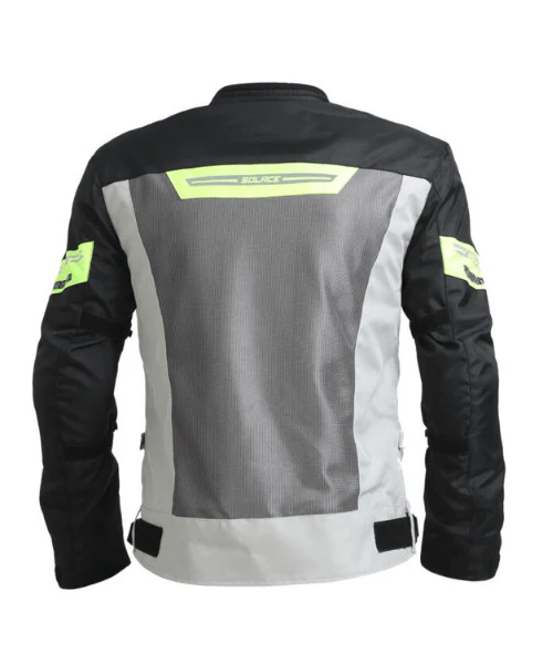 Solace AIR-X V3 Riding Jacket - Black Neon - Image 8