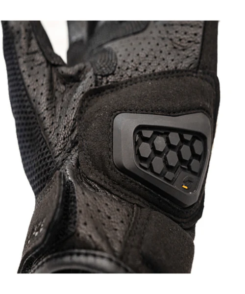 Solace AirX DualSport CE Riding Gloves - Neon Green - Image 3