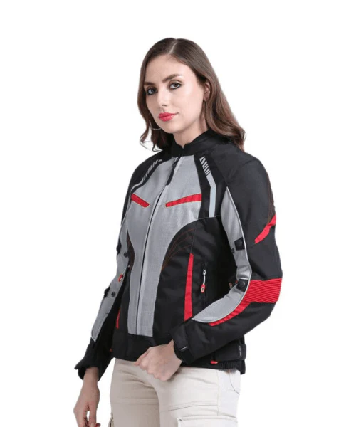 Solace Asmi Ladies V3 Jacket V3 - Black Grey Red - Image 2