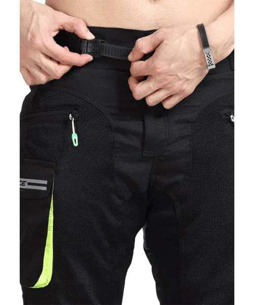 Solace Coolpro V3T Mesh Pant - Black Neon - Image 4