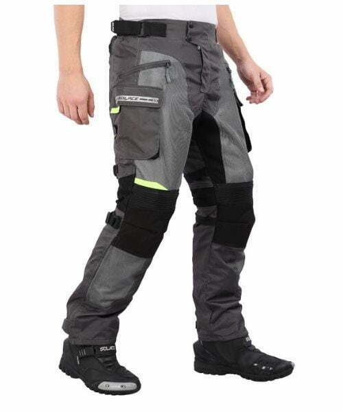 Solace Coolpro V3T Mesh Riding Pants Grey - Image 4