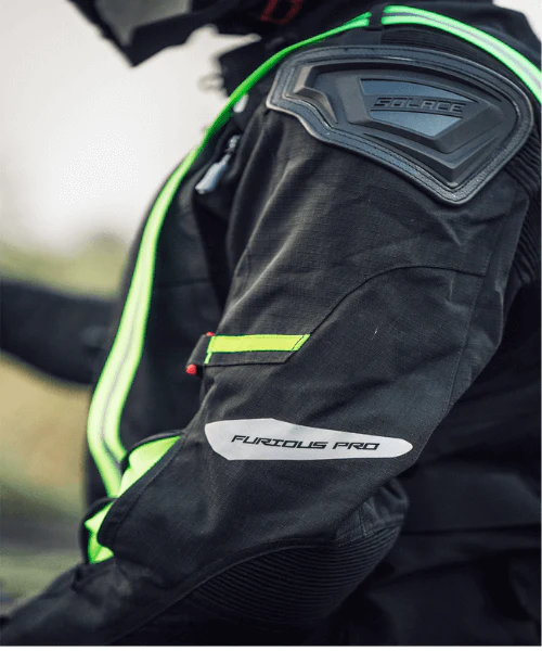 Solace Furious Pro Touring Jacket - Black - Image 9