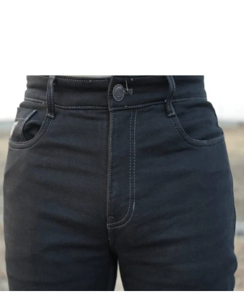 Solace Mercury Motorcycle Denim - Black - Image 6
