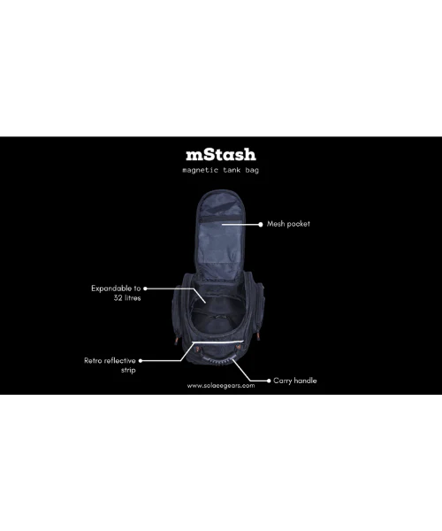Solace Mstash Magnetic Tank Bag - Image 8