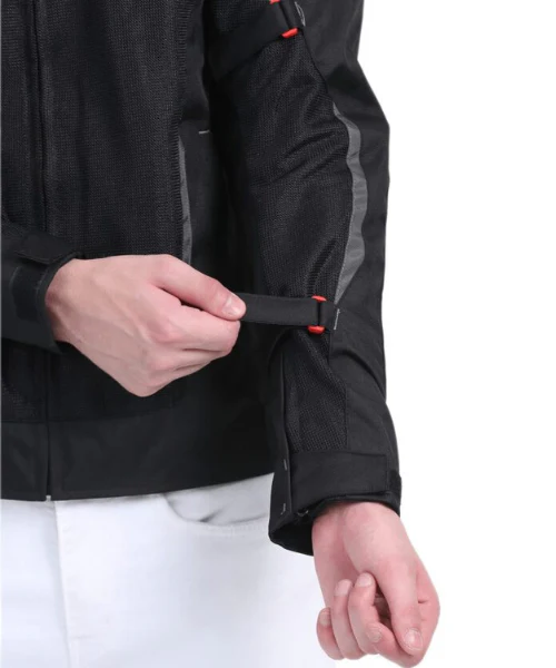 Solace Ramble V2 Motorcycle Riding Jacket - Black Grey - Image 7