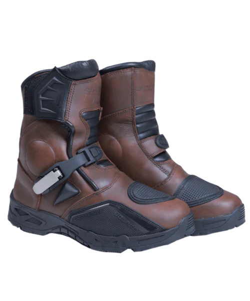 Solace Reaver Low Riding Boots - Brown - Image 4