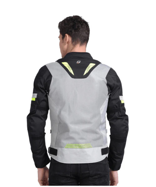 Solace Rival Urban V3.0 Jacket - Black Grey Neon - Image 4