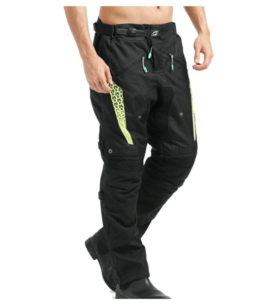 Solace S30 V3T Riding Pant with Powertector Protector - Black Neon - Image 2
