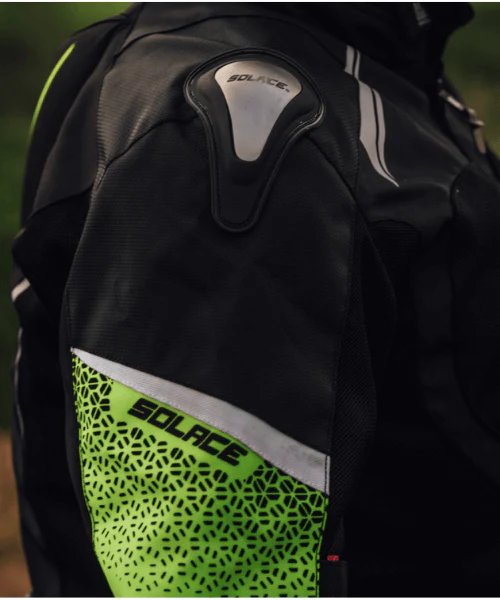 Solace Sabre Pro V5 Jacket - Hi Viz Green - Image 4