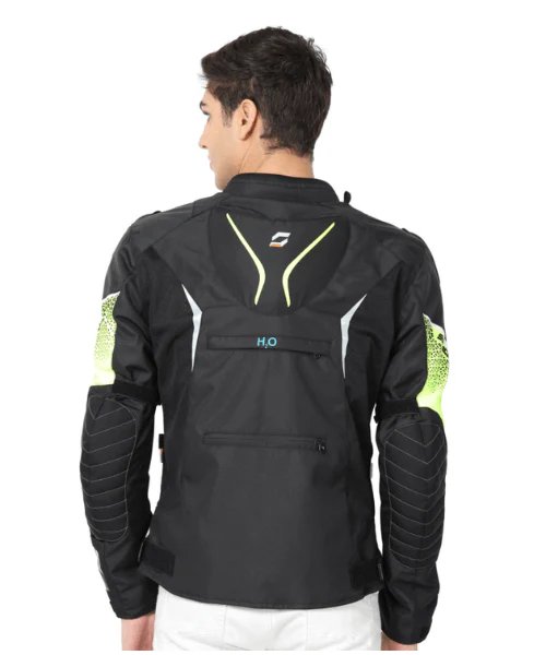 Solace Sabre Pro V5 Jacket - Hi Viz Green - Image 6