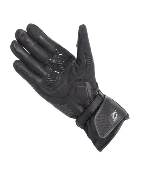 Solace Saga Waterproof Riding Gloves - Black - Image 3