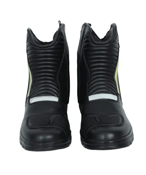 Solace Scout Motorcycle Boots - Black Neon - Image 2
