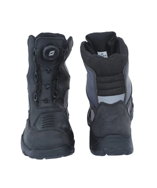 Solace Sparknit Moto Riding Boot - Black - Image 4