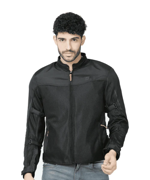 Solace Thrift Mesh Jacket - Minima Black - Image 4