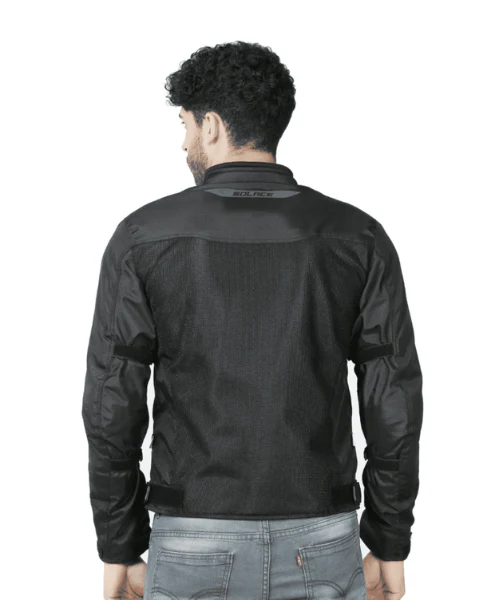 Solace Thrift Mesh Jacket - Minima Black - Image 5