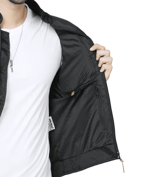 Solace Thrift Mesh Jacket - Minima Black - Image 7