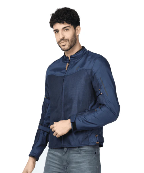 Solace Thrift Mesh Jacket - Schema Blue - Image 4