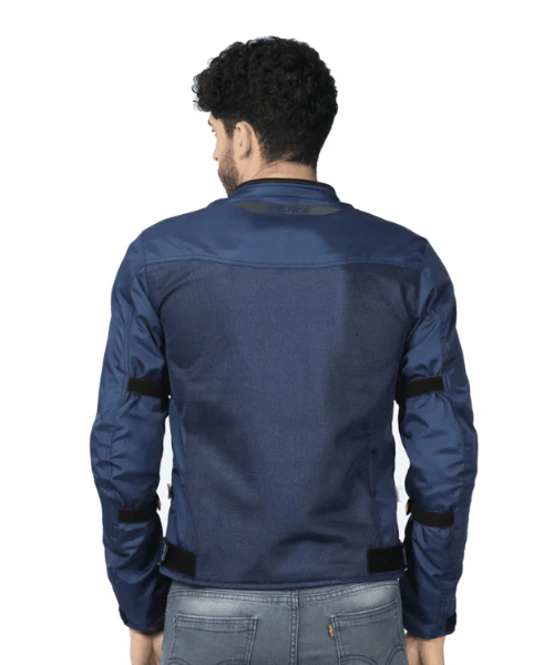 Solace Thrift Mesh Jacket - Schema Blue - Image 6