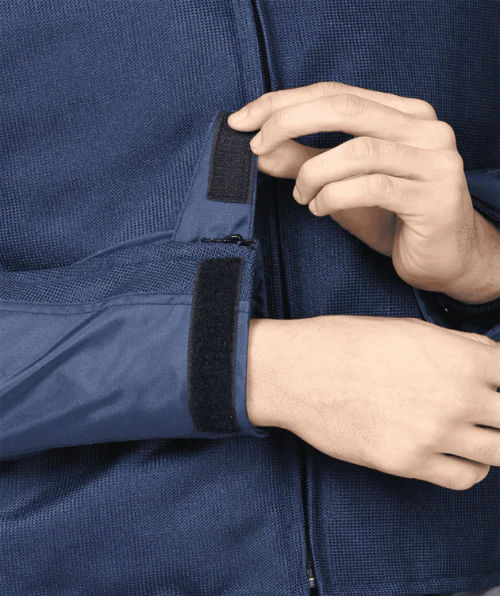 Solace Thrift Mesh Jacket - Schema Blue - Image 7