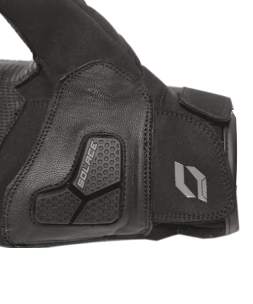 Solace Vento Dualsport Gloves - Black - Image 3