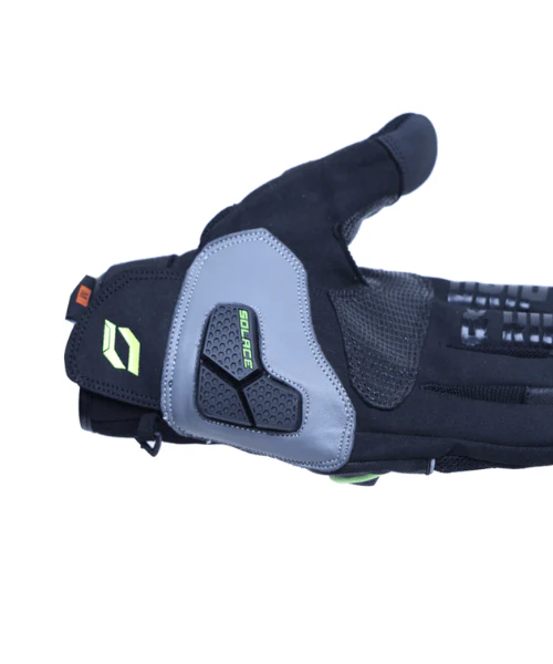 Solace Vento Dualsport Gloves - Neon - Image 4