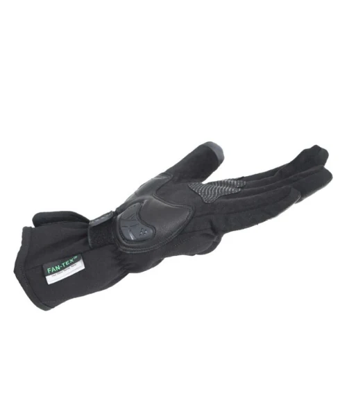 Solace Versadry V3 Waterproof Riding Gloves - Black - Image 2