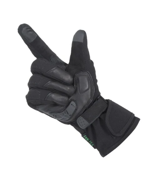 Solace Versadry V3 Waterproof Riding Gloves - Black - Image 5