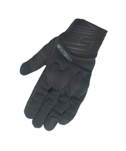 Solace X-Pro Motorcycle Riding Gloves - Black - Image 3