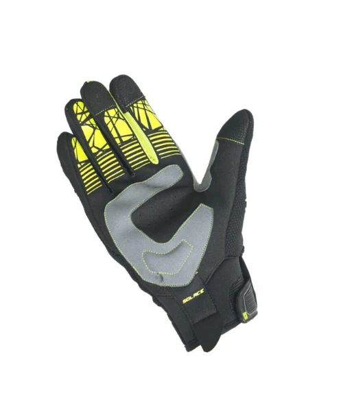 Solace X-Pro Motorcycle Riding Gloves - Neon - Image 3