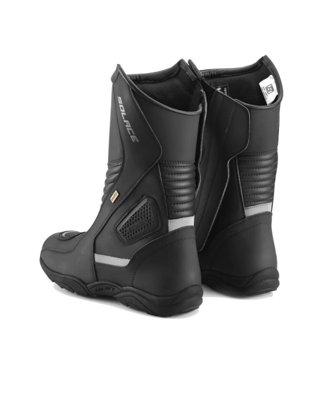 Solace XT Evo Pro Touring Riding Boots - Black - Image 6