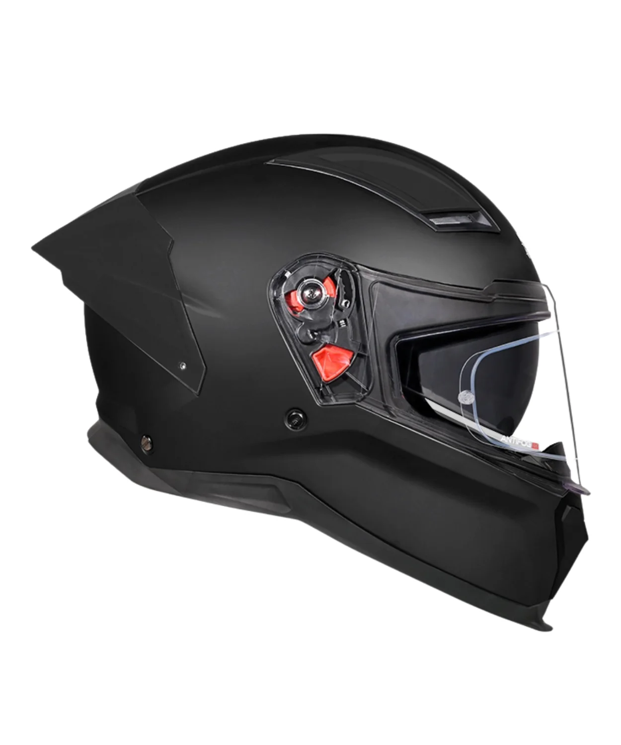 Studds Helios Solid Helmet - Matt Black - Image 2