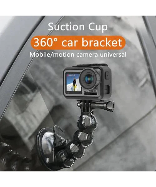 Suction Cup Flex Jaw Mount for Go Pro and Mobile - Image 11