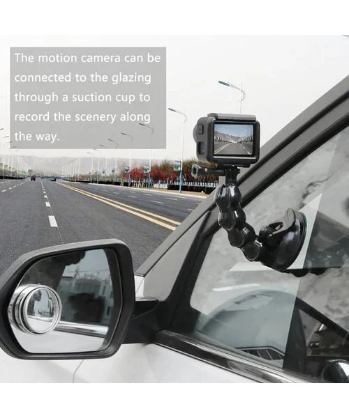 Suction Cup Flex Jaw Mount for Go Pro and Mobile - Image 12